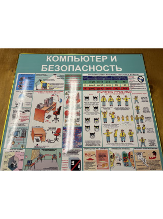 Компьютер и безопасность 70х80х0,5 см (SD-33)