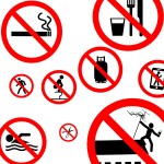 Запрещающие знаки (Круг без надписи)